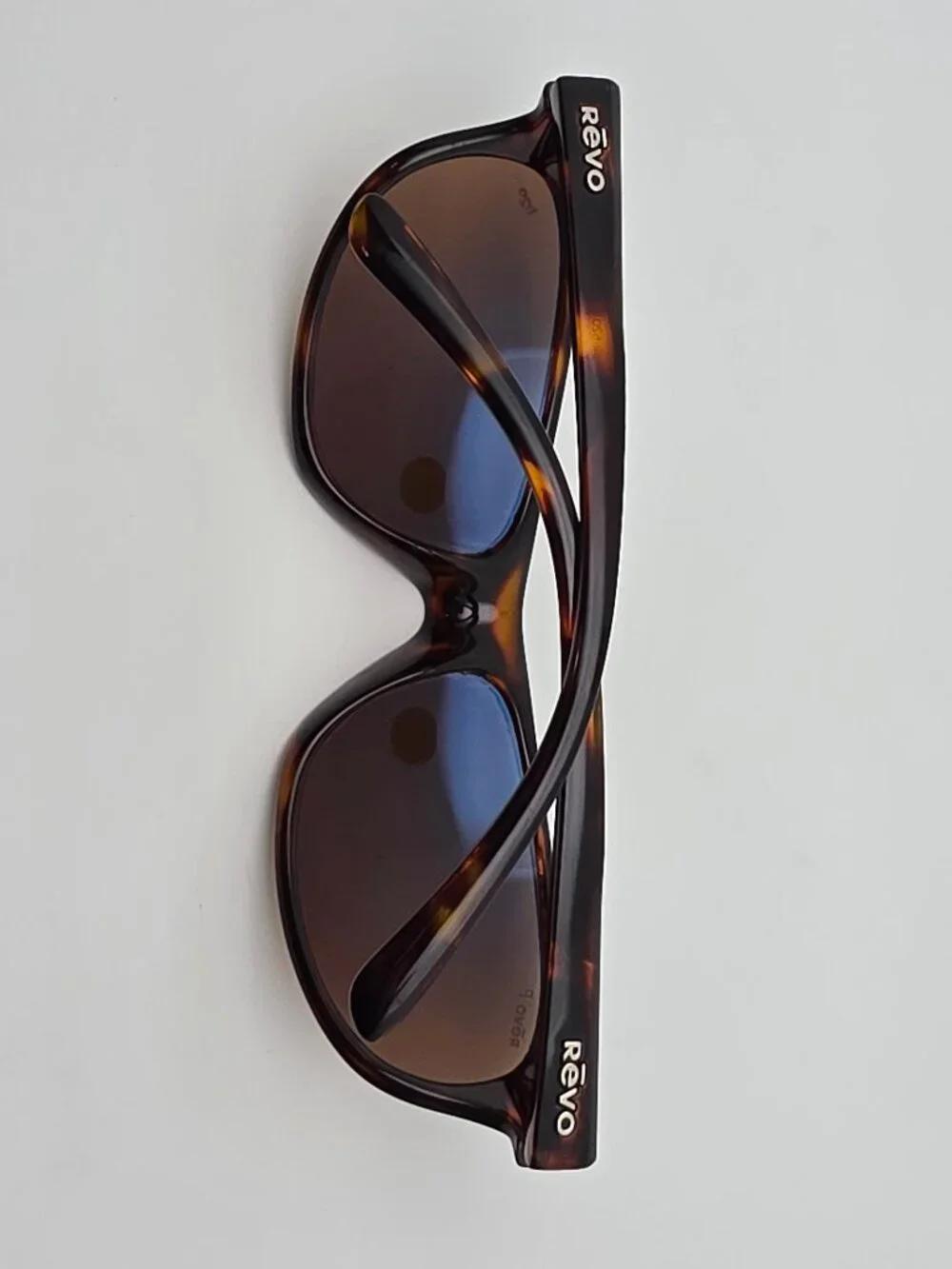 Revo 4017 804/K2 Tortoise Frame H2O Polarized Silver Mirror Glass Sunglasses